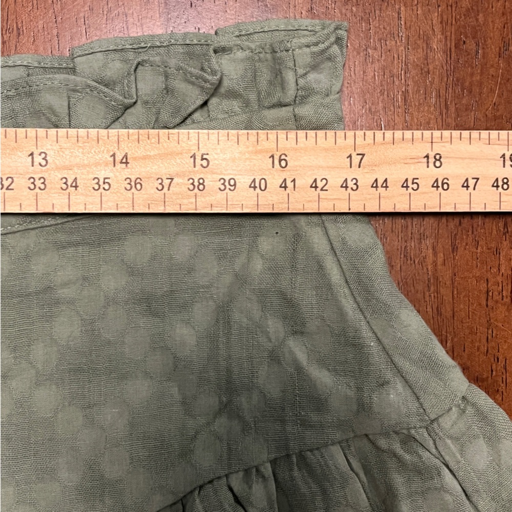 True Craft olive cotton skirt - Picture 6 of 6